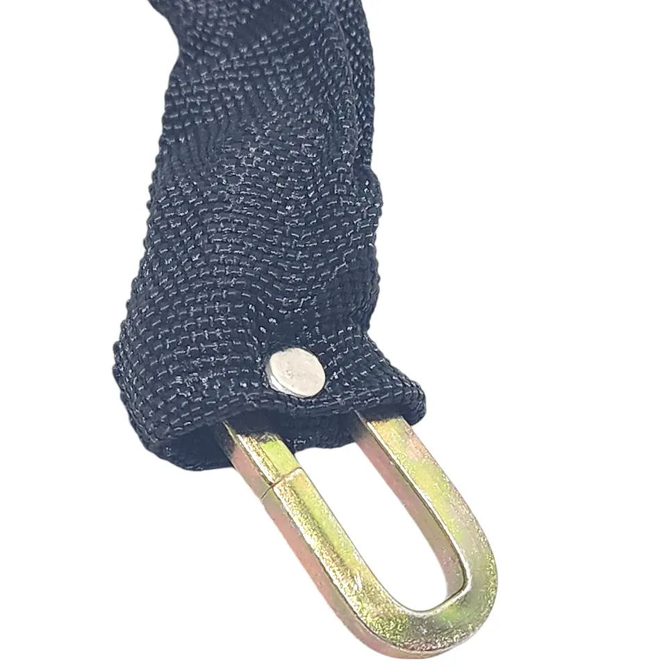Cadena Candado Enfundada Antirrobo Bici Moto + 3 Llaves 6