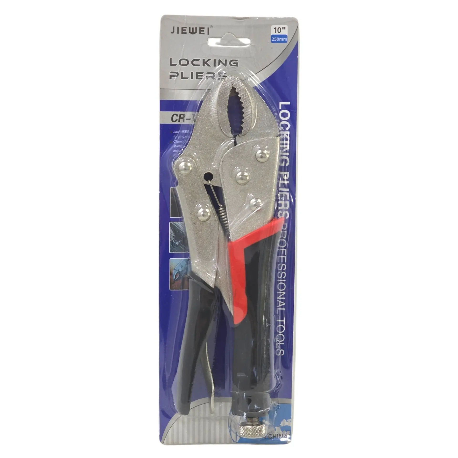 Alicate Caiman 10 Pulgadas Punta Recta Mango Antideslizante 4