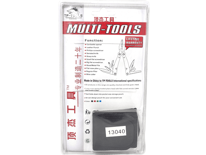 Alicate Multiuso 11 en 1 + Funda 13040  7