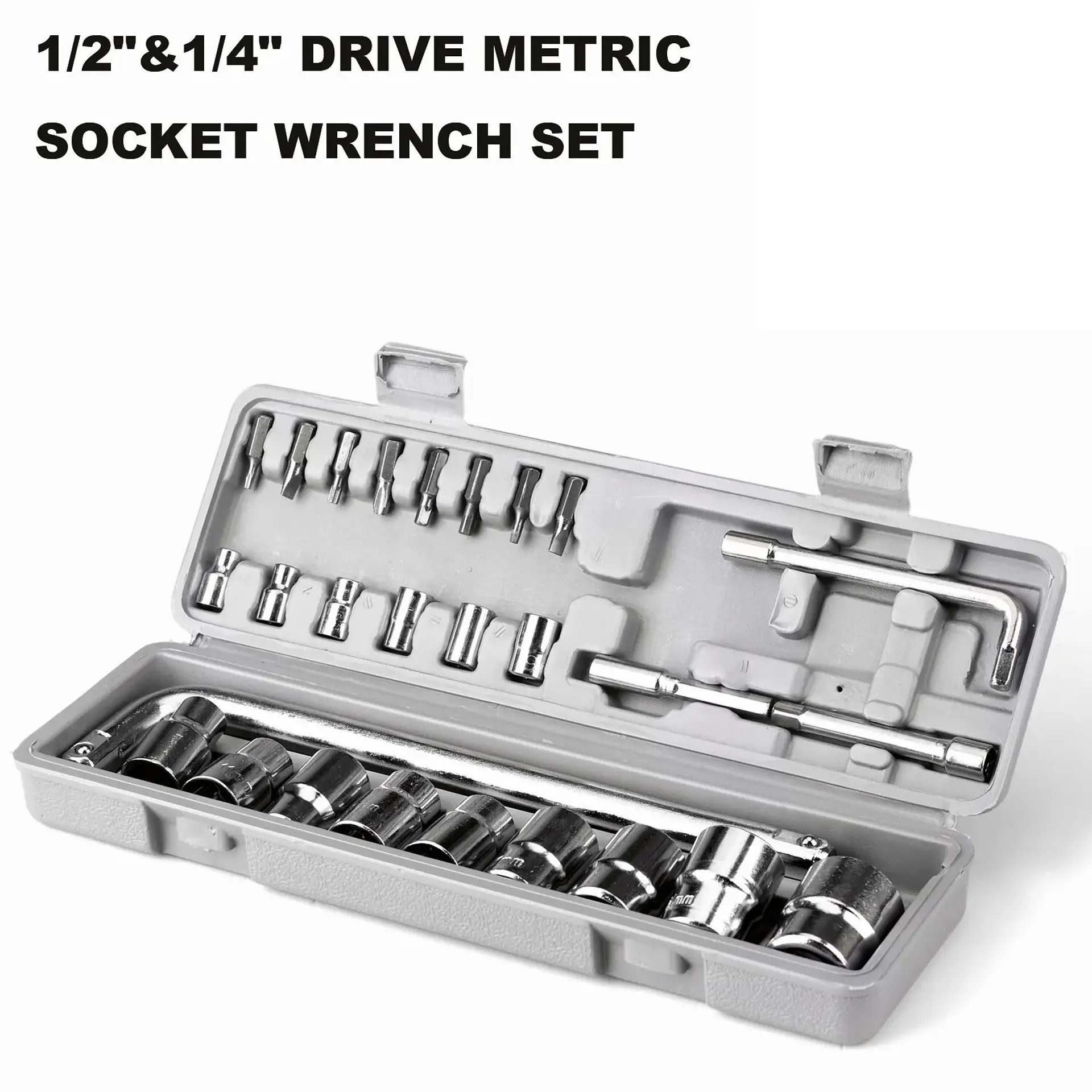 Juego Caja Dados 27 pcs Hexagonales Métricos 3