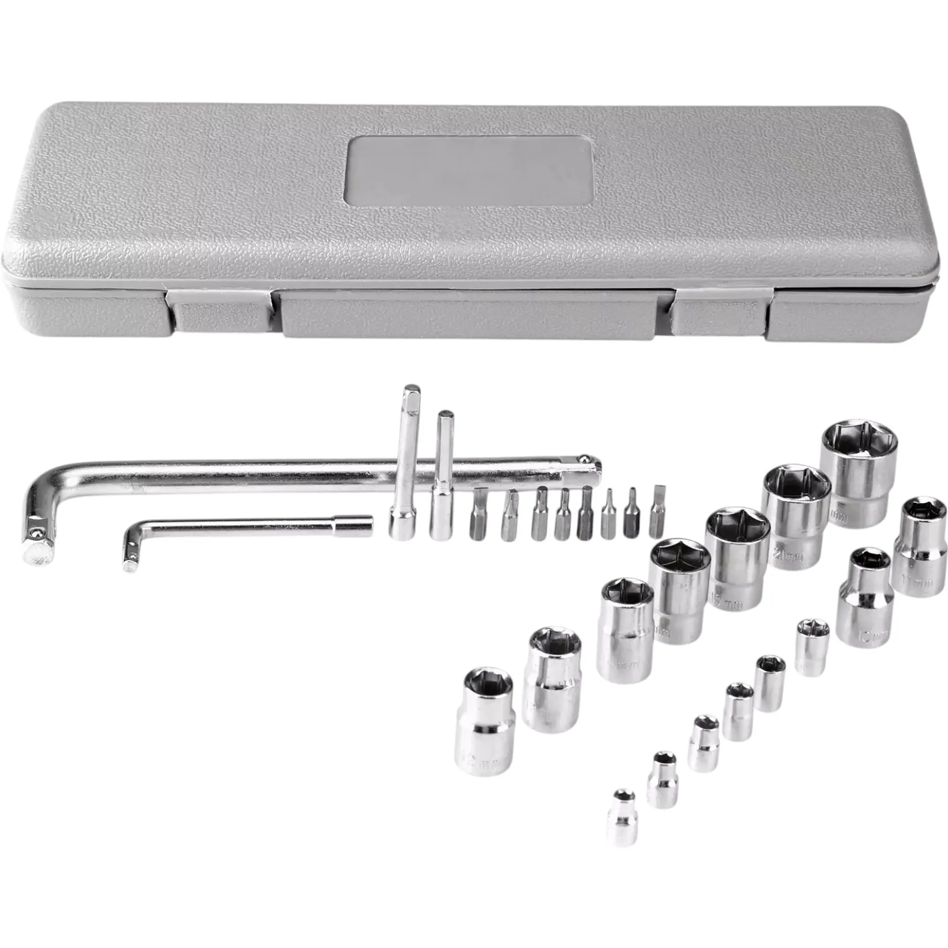 Juego Caja Dados 27 pcs Hexagonales Métricos 4