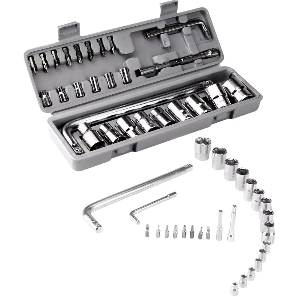 Juego Caja Dados 27 pcs Hexagonales Métricos 5