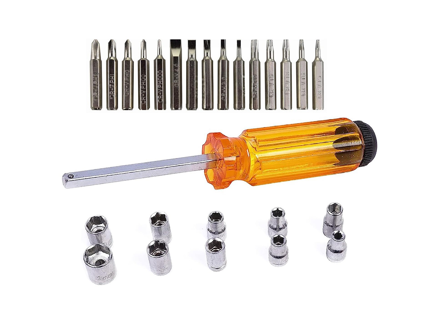 Set Destornillador y Dados 28 pcs en 1 CQ-220 3