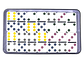 Juego de Domino 28 Pz Double Six Puntos Colores 12036 - Miniatura 3