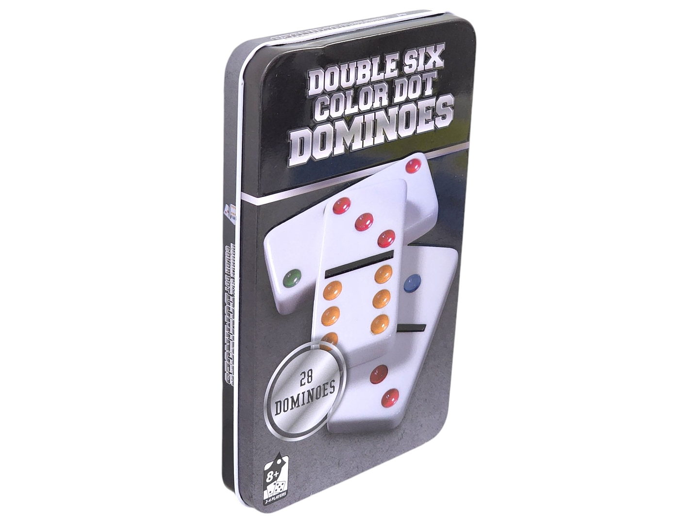 Juego de Domino 28 Pz Double Six Puntos Colores 12036 7