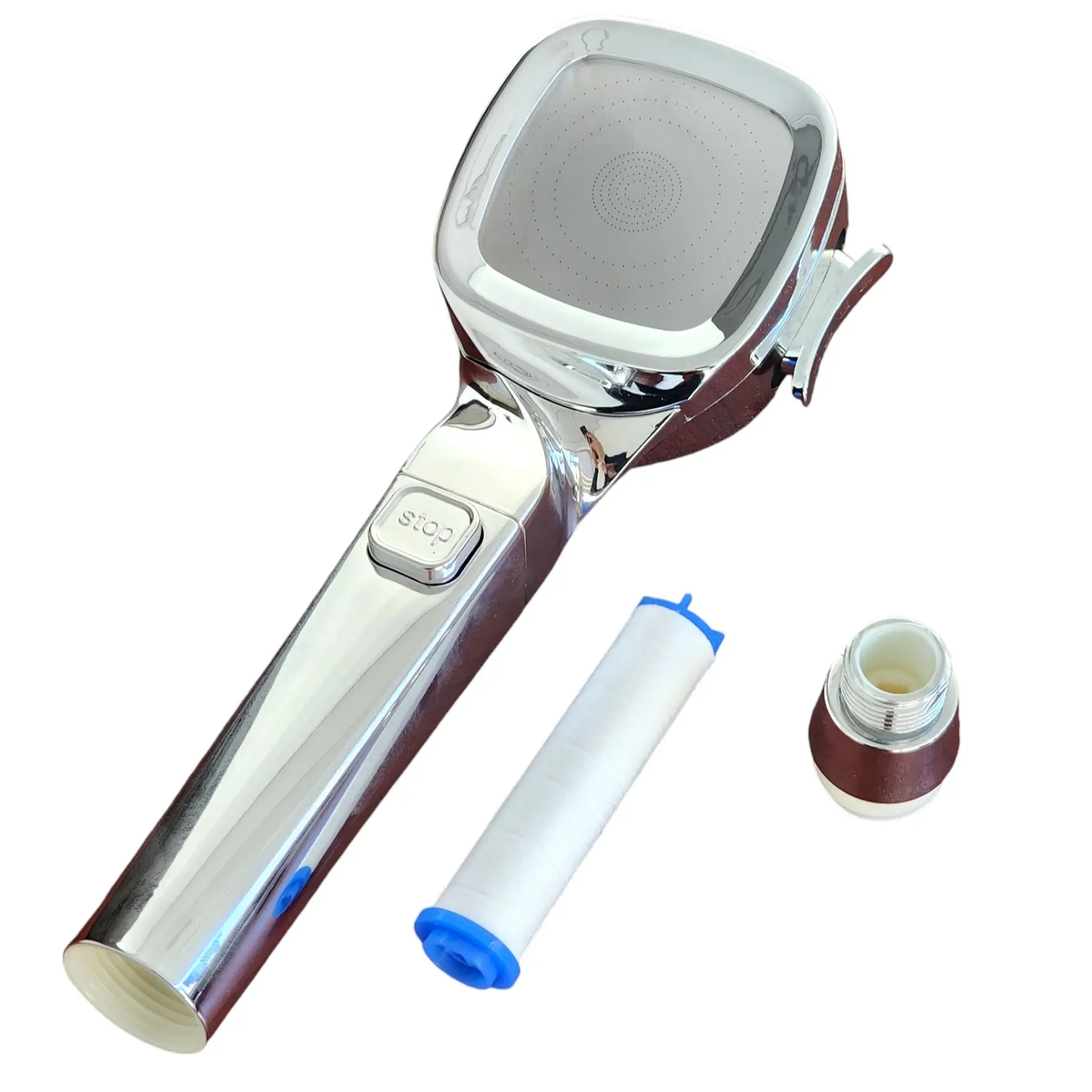 Cabezal Ducha 4 Funciones Alta Presión Ahorro Agua 11632 5