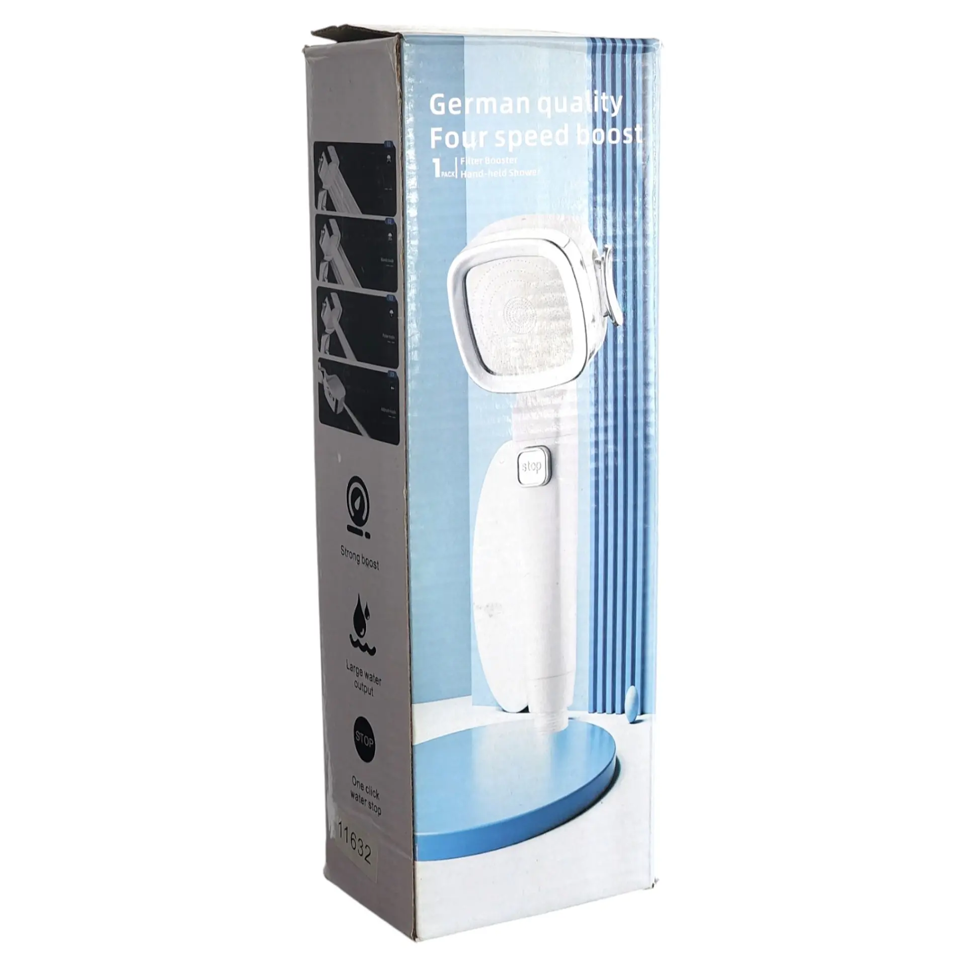 Cabezal Ducha 4 Funciones Alta Presión Ahorro Agua 11632 8