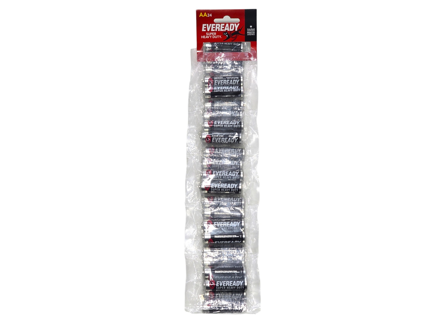 Pack 24 Pilas Eveready AA Convencional Tira 2