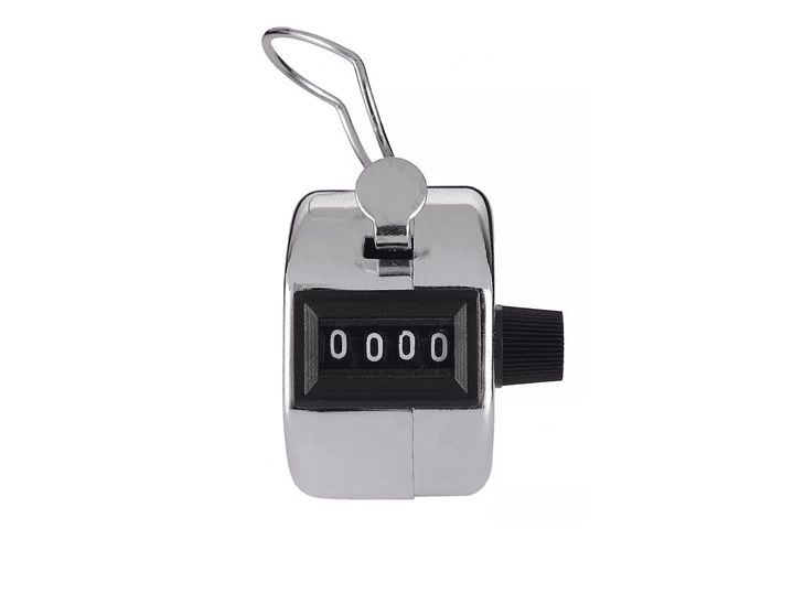 Contador Mecánico manual de Clicker Metal 23041 3