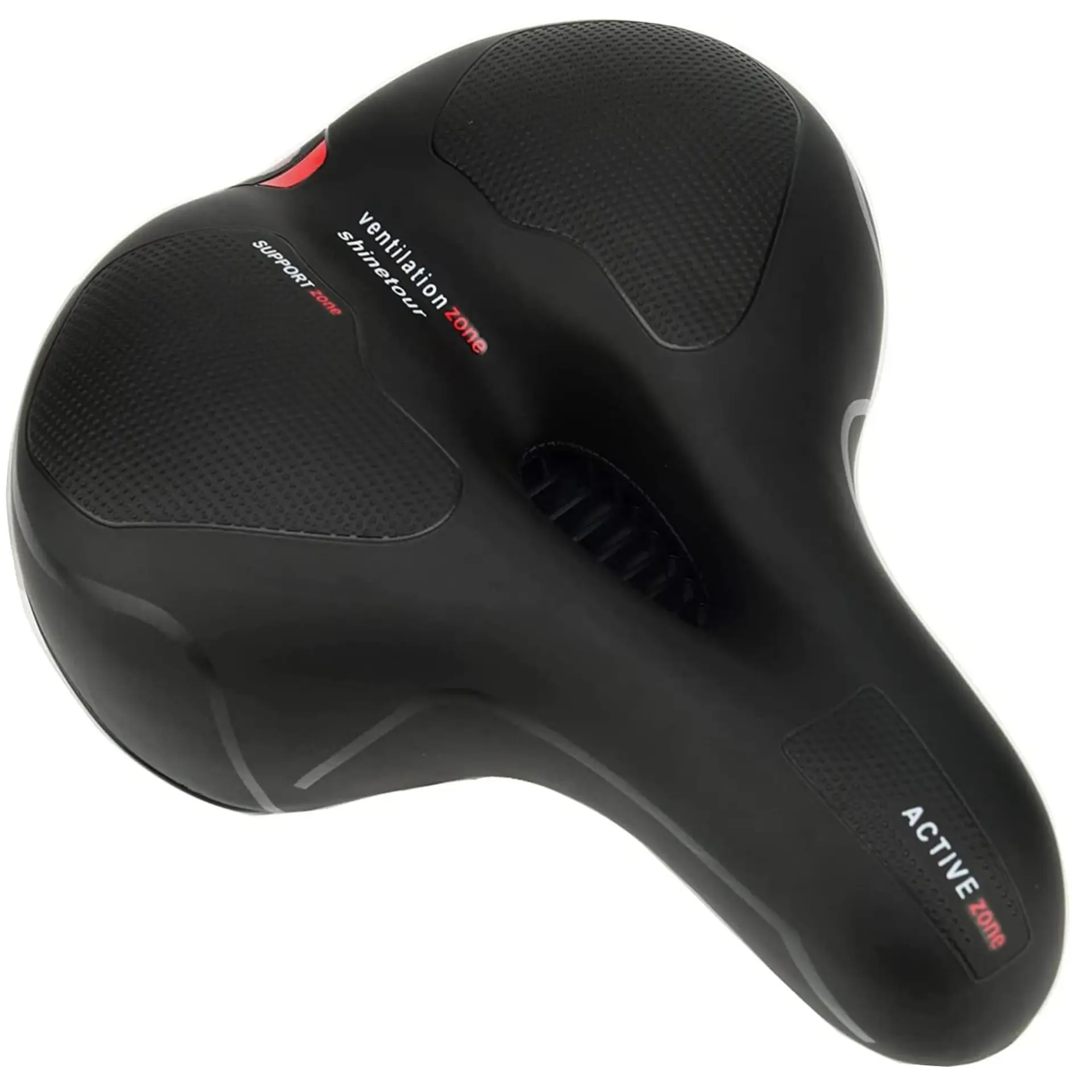 Sillín Silla Asiento Bicicleta Cómodo Prostático Reflectivo 1