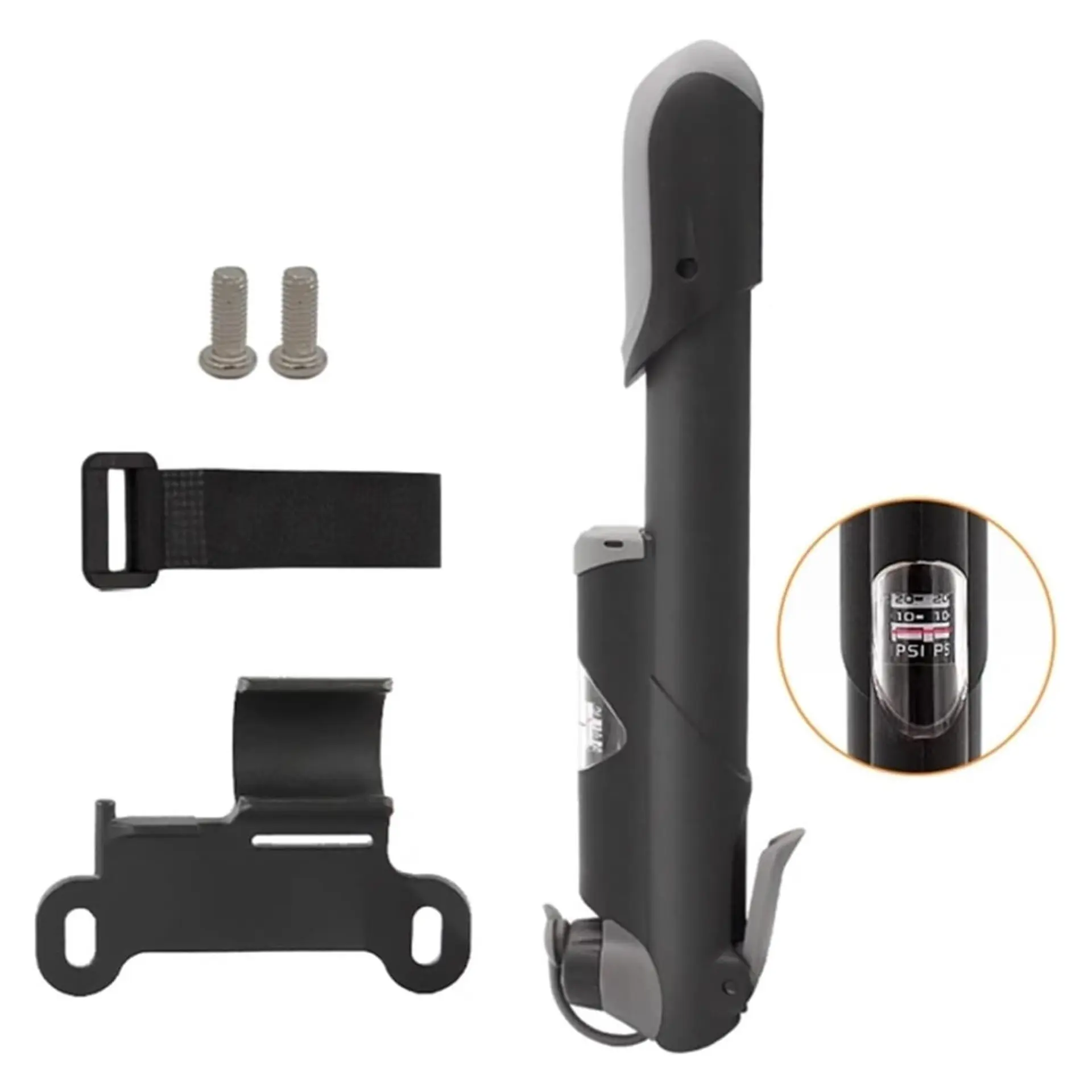 Bombín bicicleta portátil Mini medidor presión de aire 18278 2