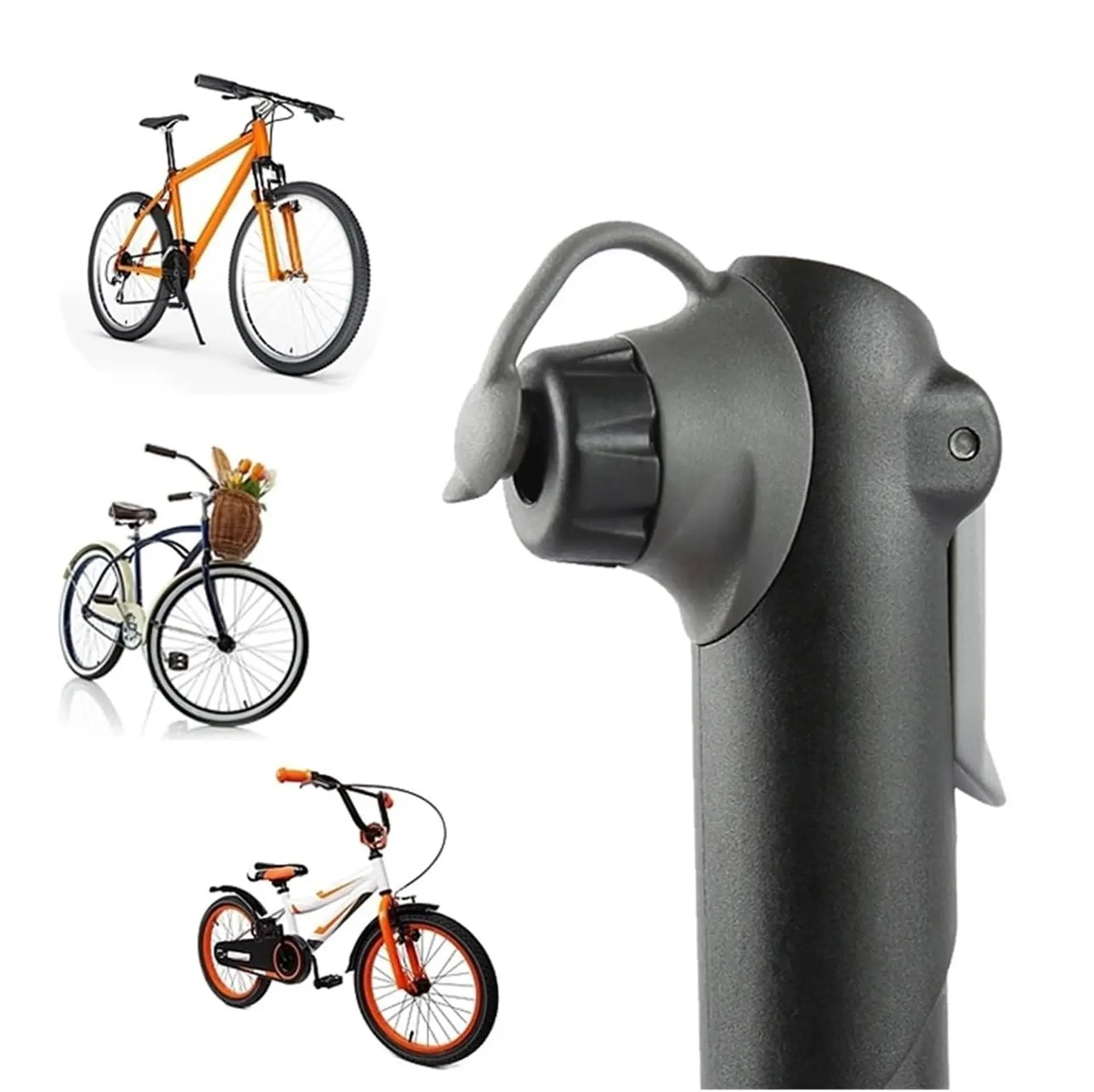 Bombín bicicleta portátil Mini medidor presión de aire 18278 5