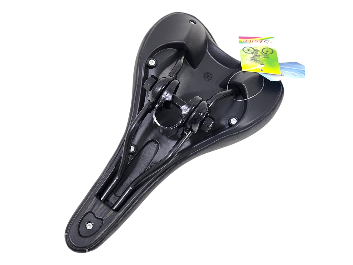 Sillín Silla Asiento Cómodo para Bicicleta Gris 18231 3