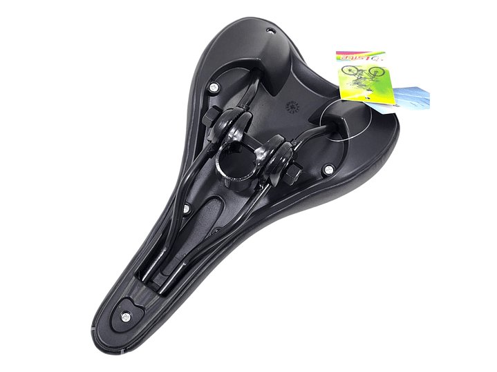 Sillín Silla Asiento Cómodo para Bicicleta Gris 18231 3