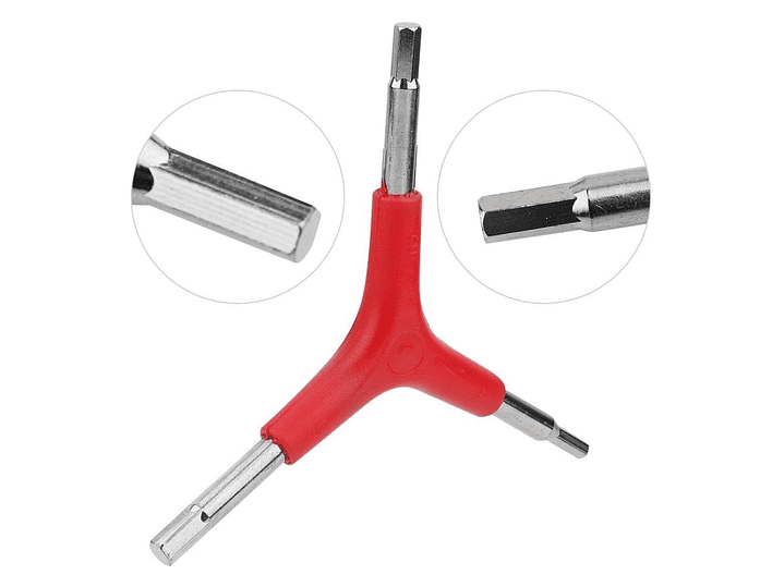 Llave Allen Para Bicicleta Tipo Y 4/ 5/ 6mm 18182 3