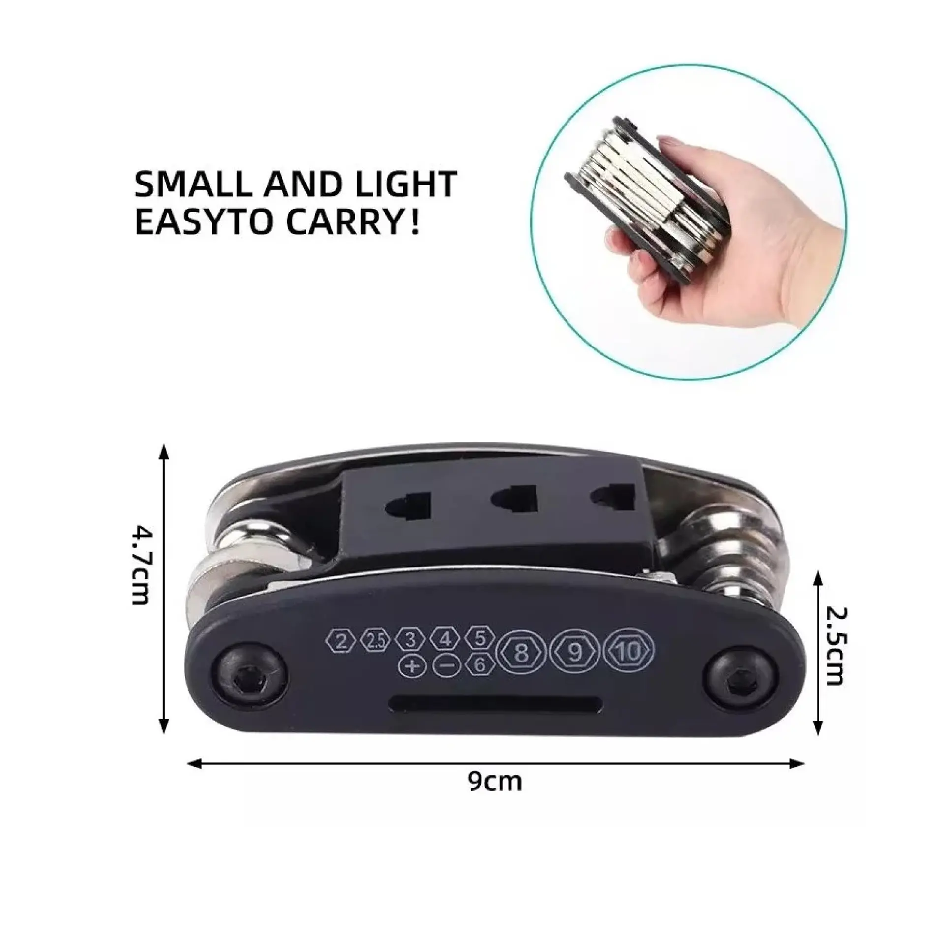 Kit Herramientas Bicicleta Allen Parche Reparación 18181 2