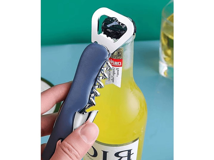 Destapador 4 en 1 Sacacorchos abrebotellas 16412 5