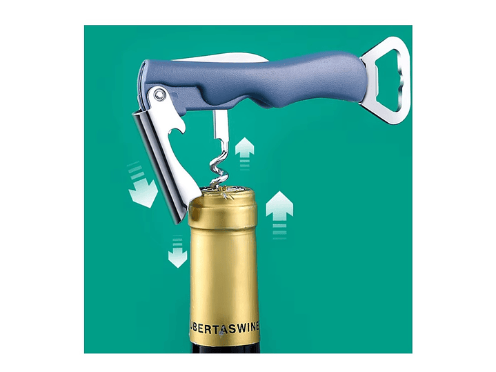 Destapador 4 en 1 Sacacorchos abrebotellas 16412 6