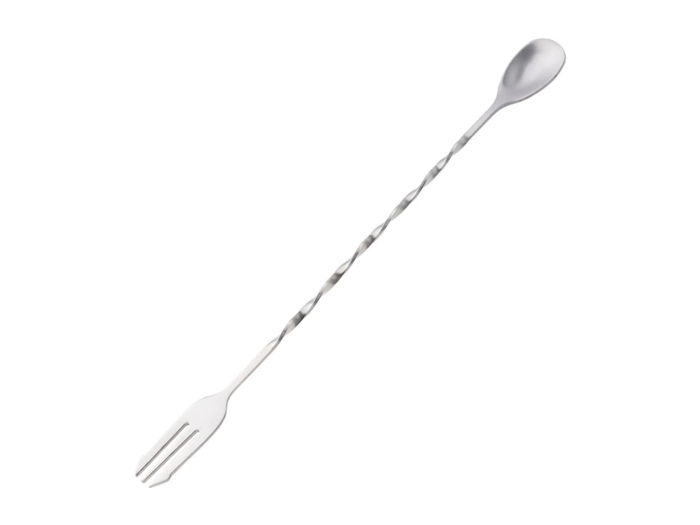 Cuchara Tenedor Bar Mezcladora de Cocteles Acero 14634 1