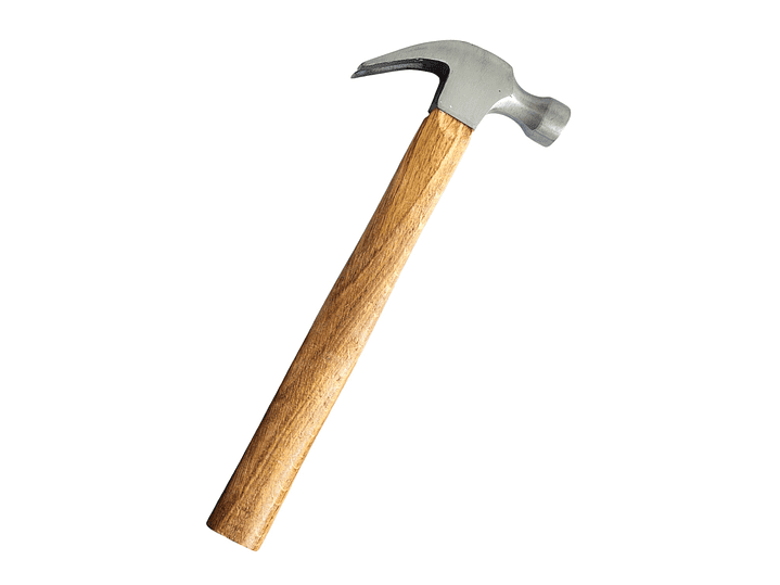 Martillo de Uña de Madera y Acero 32,5cm 13679 1