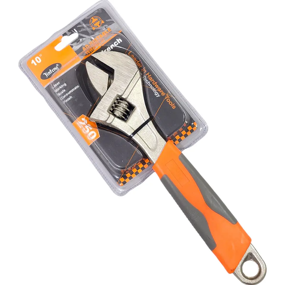 Llave Inglesa Ajustable 10″/250mm Mango Goma 1