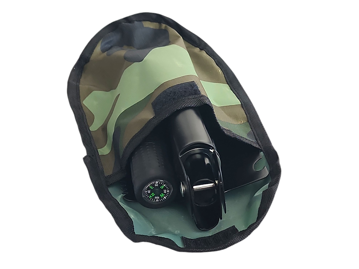 Mini Pala Plegable portátil Multiusos Negra 12455 7