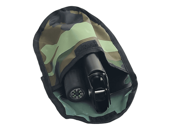 Mini Pala Plegable portátil Multiusos Negra 12455 7