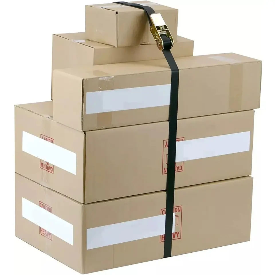 Set 4 Eslinga Correa Plana Linga 25mm 4,5mts 10961 4