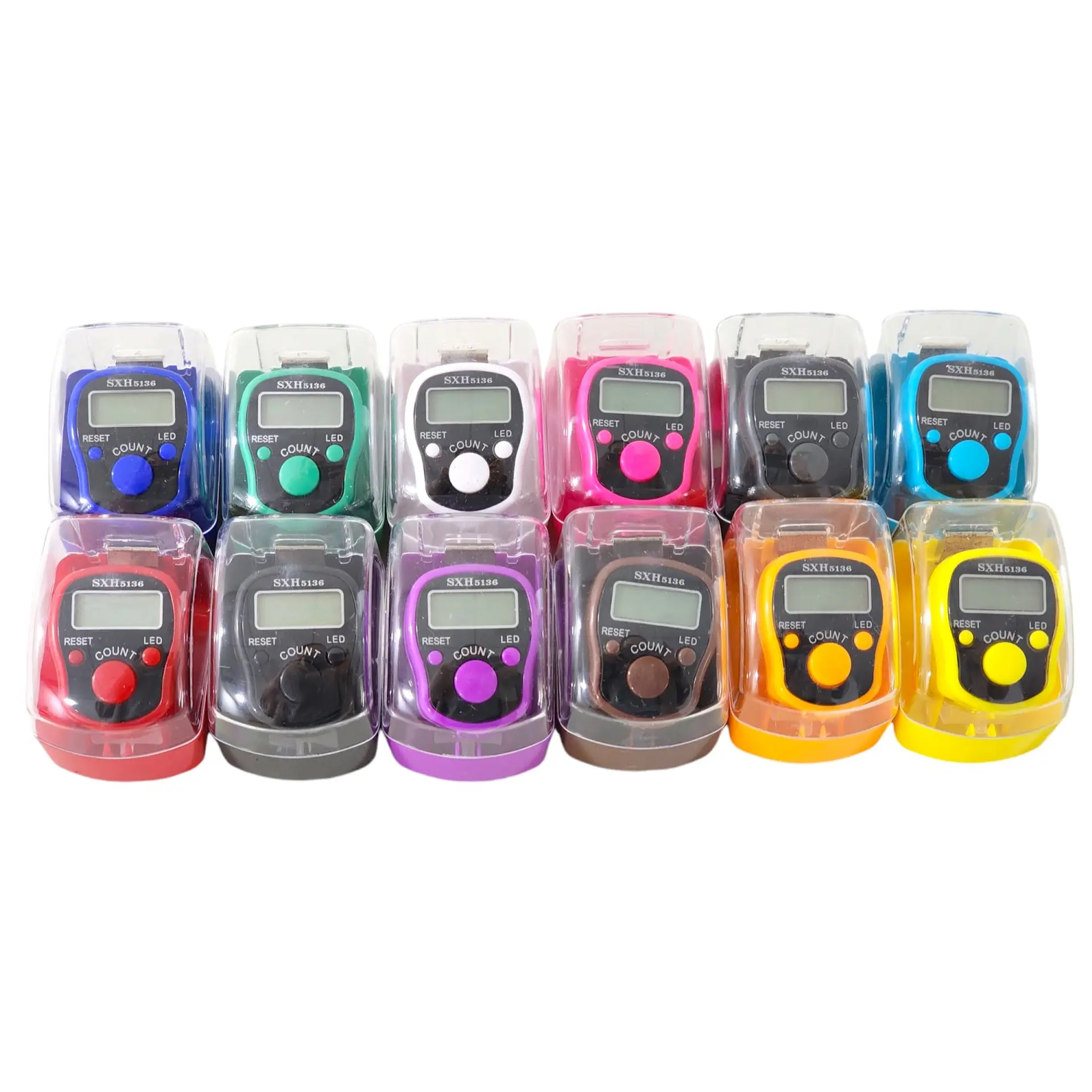 Contador Manual Digital Ajustable con Luz Tipo Anillo 10744 6