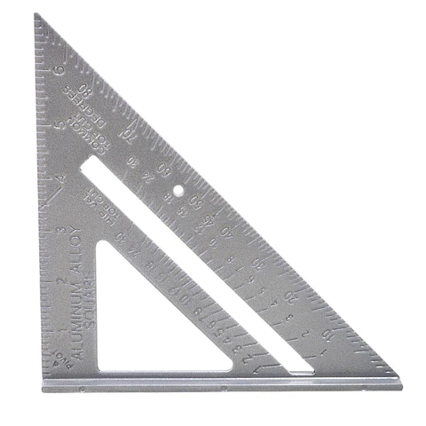 Escuadra Metálica Triangular 7" Aluminio 10563