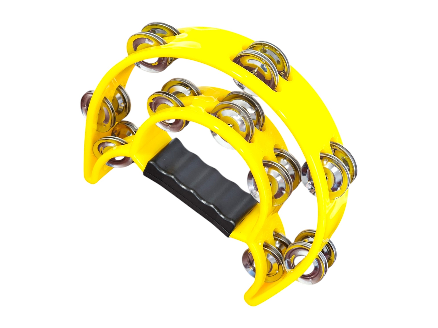 Pandero Musical Media Luna Hendrix Amarillo 20x20 cm 3