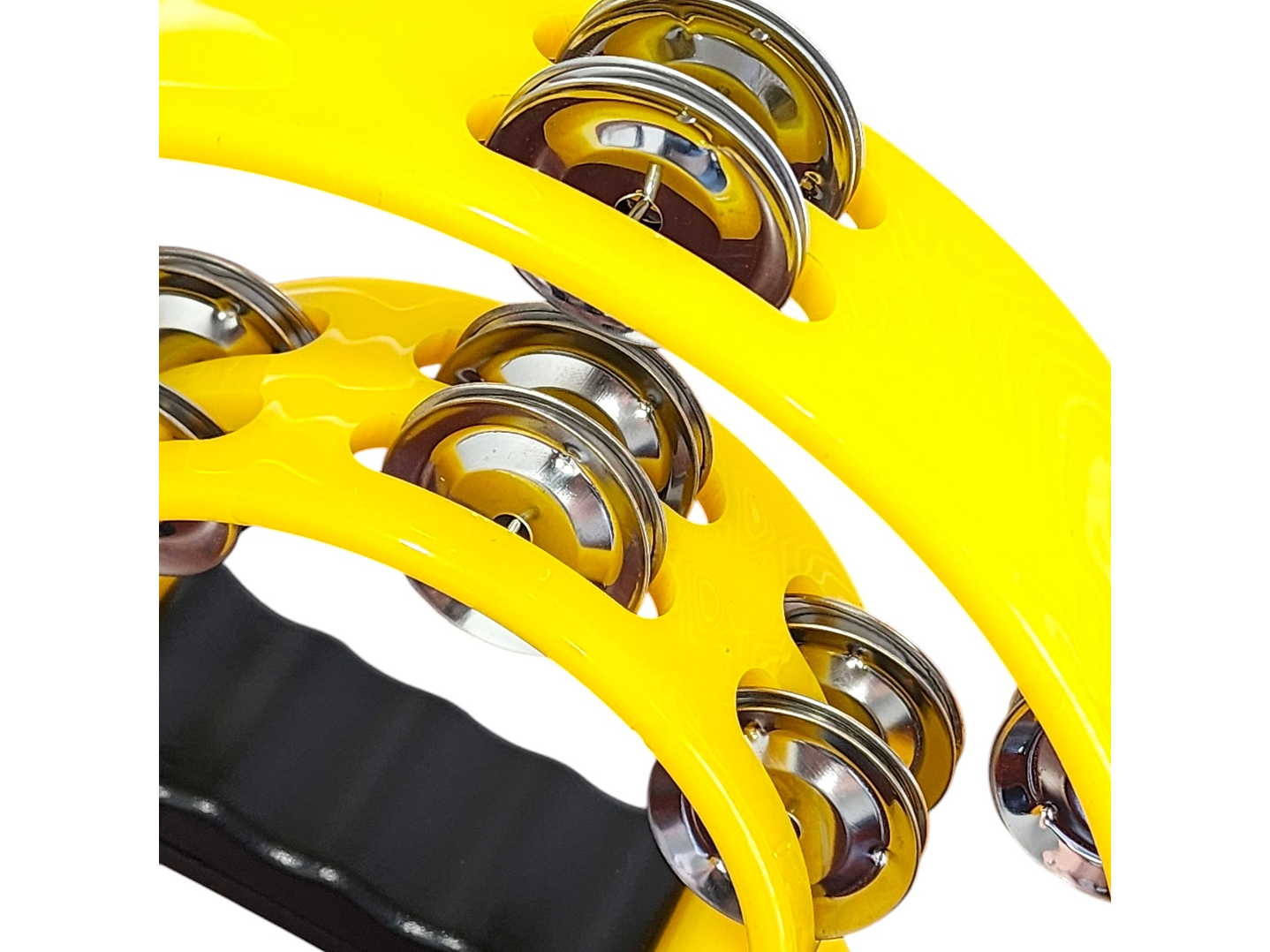 Pandero Musical Media Luna Hendrix Amarillo 20x20 cm 5