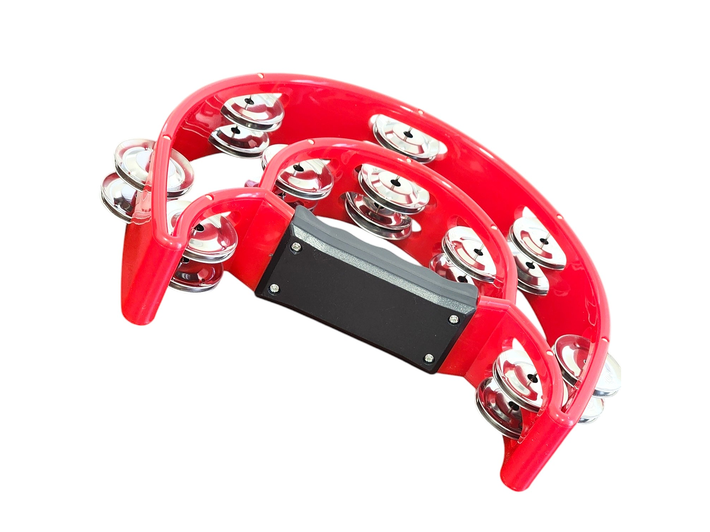 Pandero Musical Media Luna Hendrix Rojo 20x20 cm 2