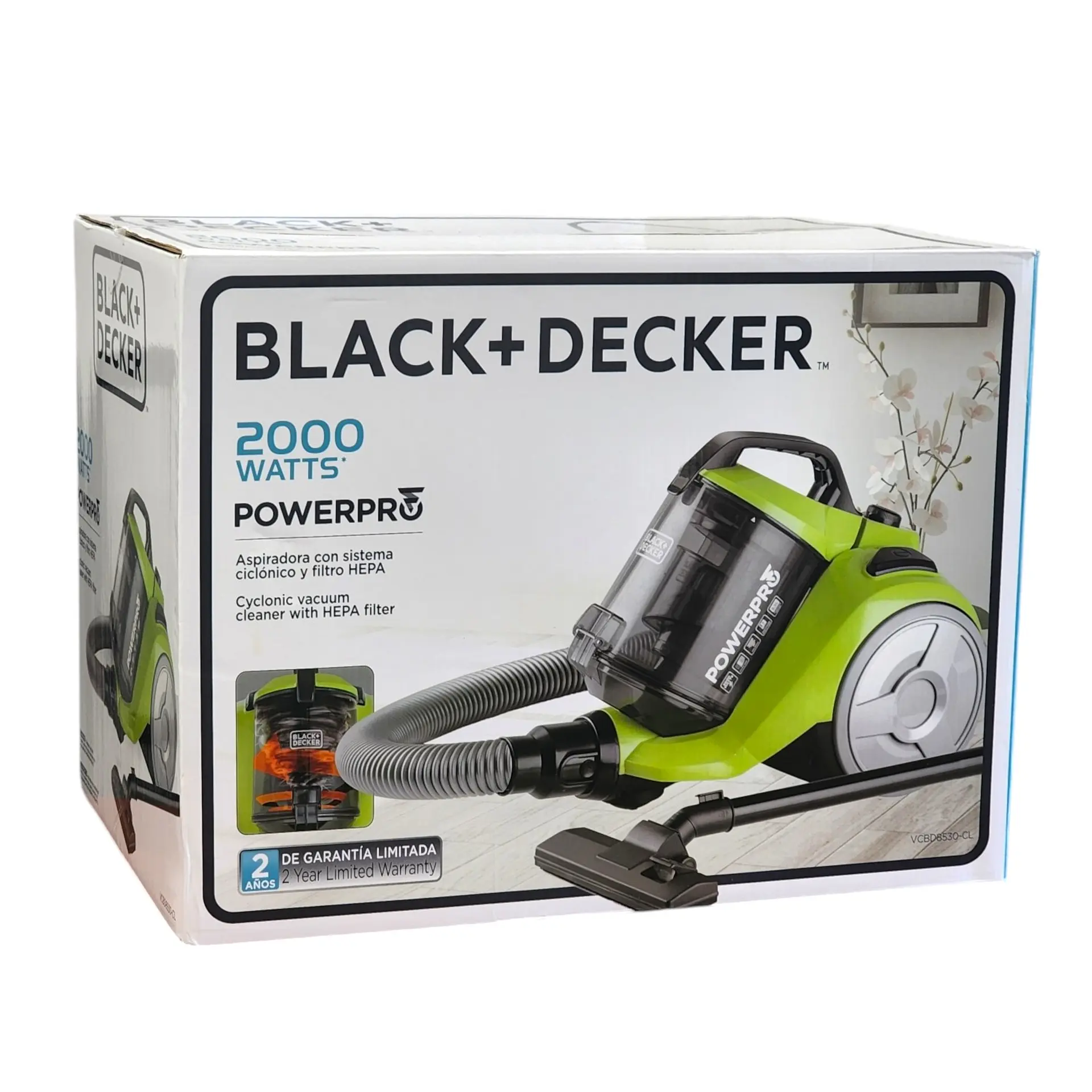 Aspiradora Powerpro 2000w VCBD8530-CL Black+Decker 10