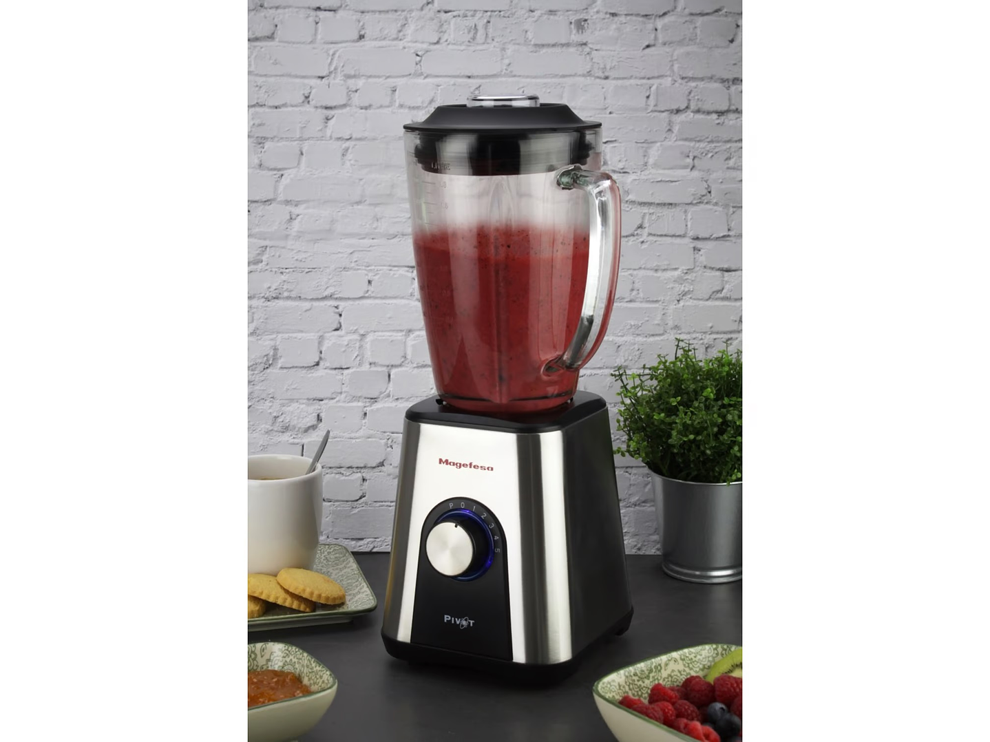 Licuadora Pivot 4 Cuchillas 1000Watts MGF4298 Magefesa 5
