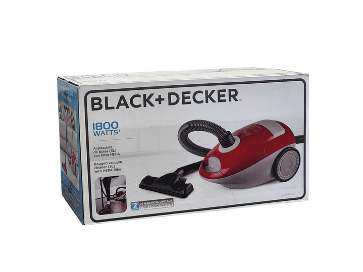 Aspiradora 3L Filtro Hepa 1800watts VCBD603-CL Black+Decker 8