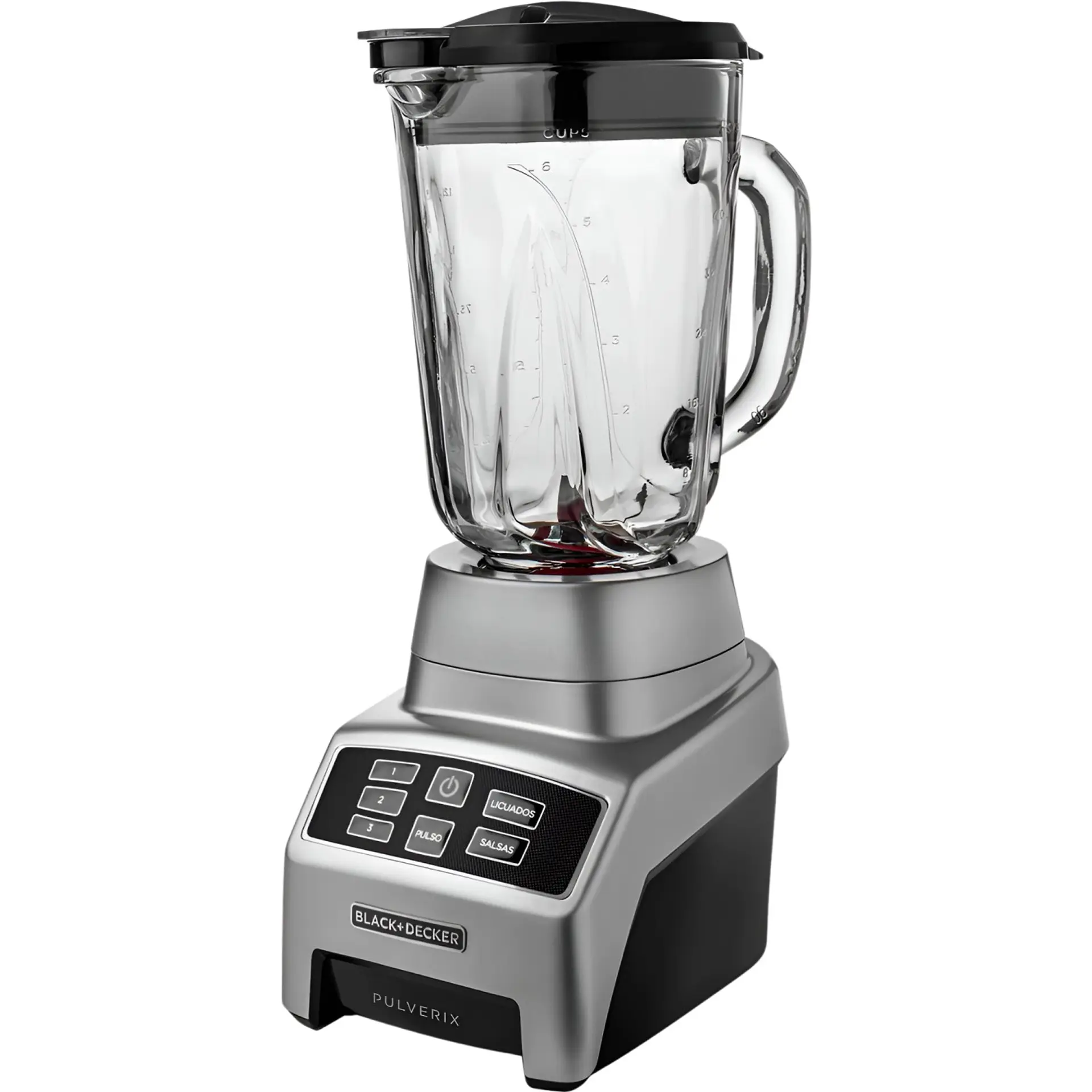 Licuadora Black+Decker 700 Watt 6 Aspas BL1840MS-CL 2