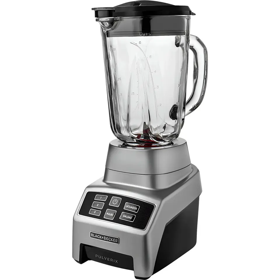 Licuadora Black+Decker 700 Watt 6 Aspas BL1840MS-CL 2