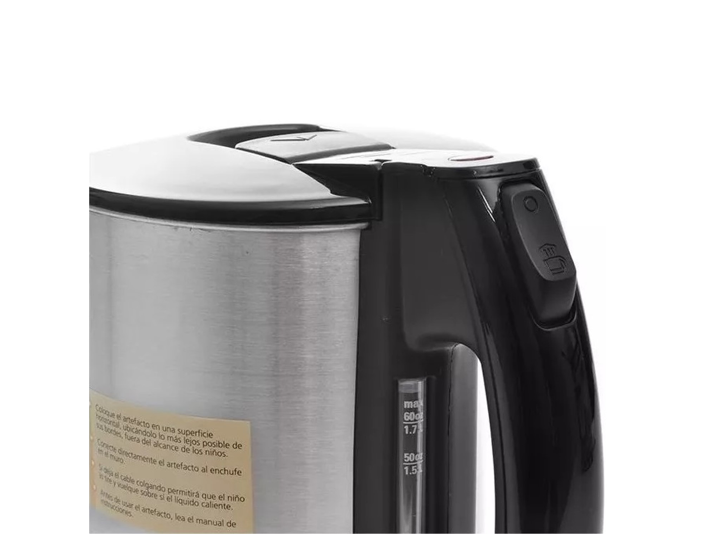 Hervidor Electrico Black+Decker 1.7lts Mate JKC001BD-CL 3