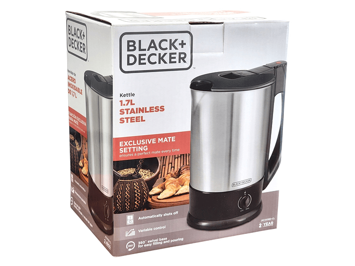 Hervidor Electrico Black+Decker 1.7lts Mate JKC001BD-CL 7