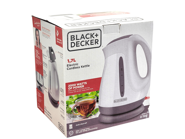 Hervidor Eléctrico Black+Decker 1.7lts HJKC681 8