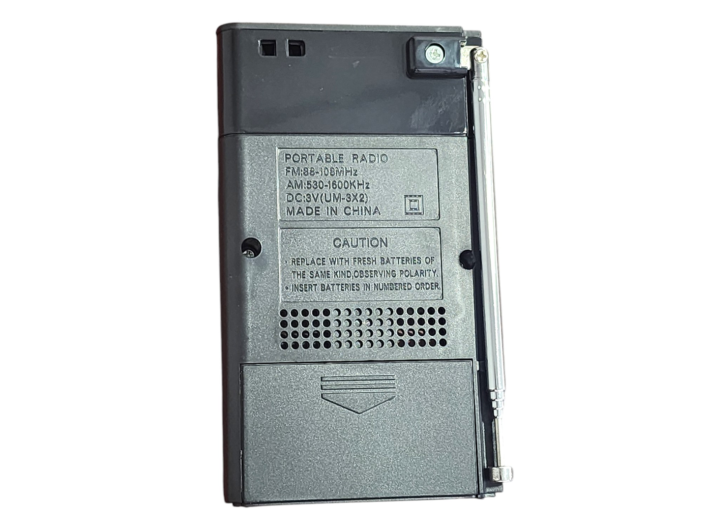 Radio Portátil de Bolsillo Banda AM/FM Tecnolab TL632  6