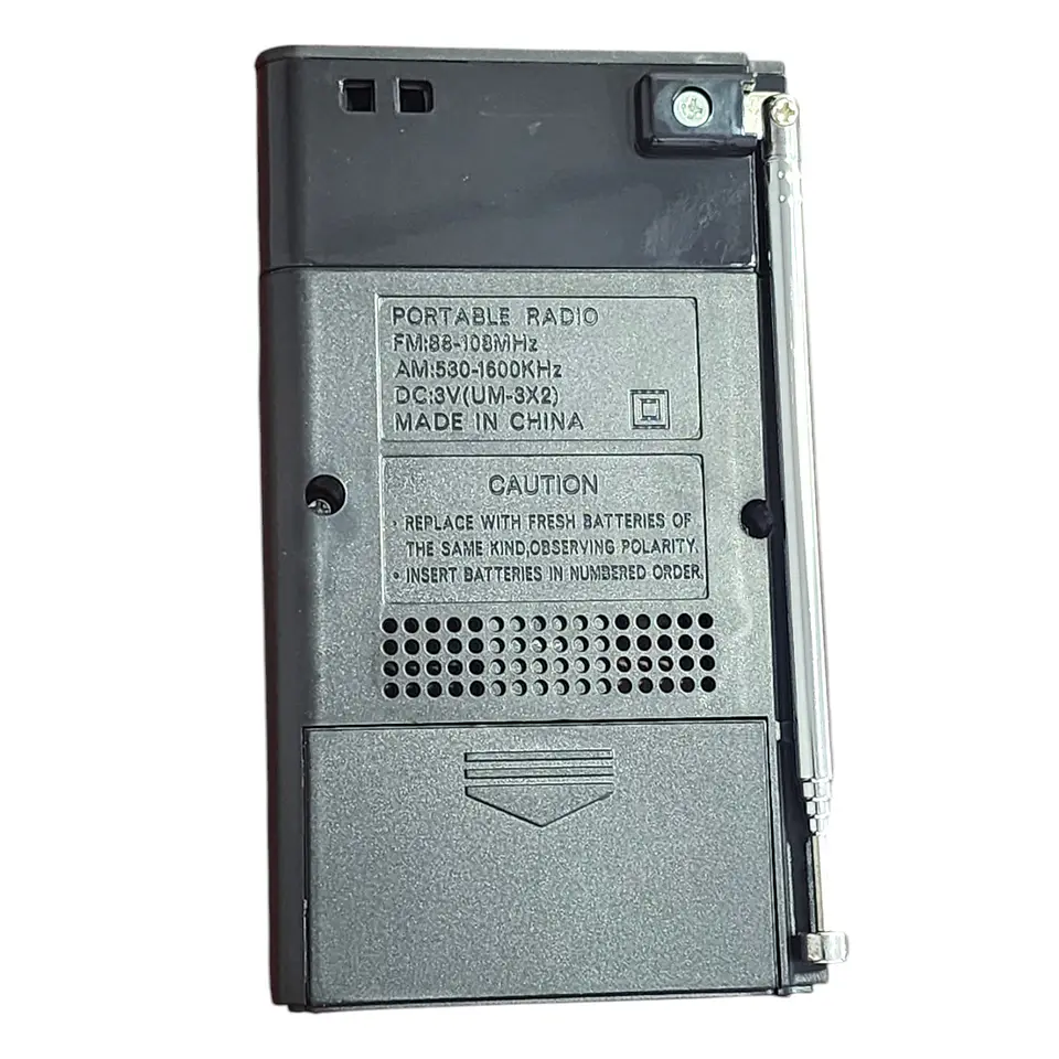 Radio Portátil de Bolsillo Banda AM/FM Tecnolab TL632  6