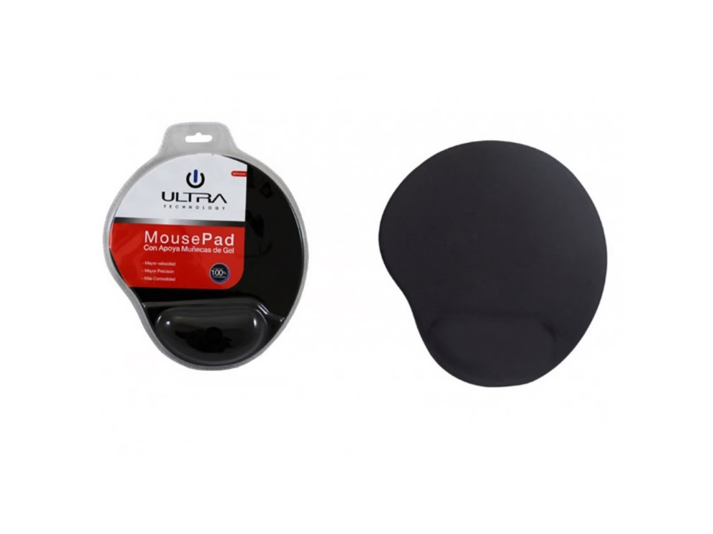 MousePad con apoya muñeca de gel Ergonómico Ultra 00100 3