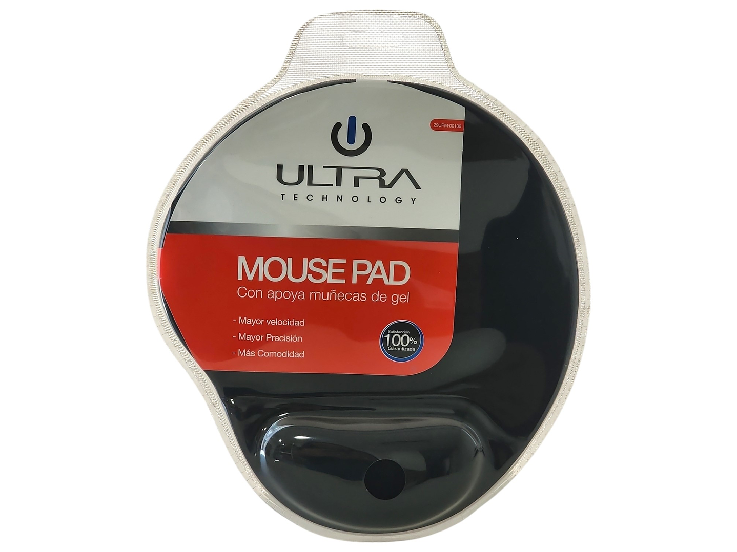 MousePad con apoya muñeca de gel Ergonómico Ultra 00100 4
