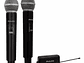 Kit 2 Micrófonos Inalámbricos UHF Recargables Philco WU519 - Miniatura 1