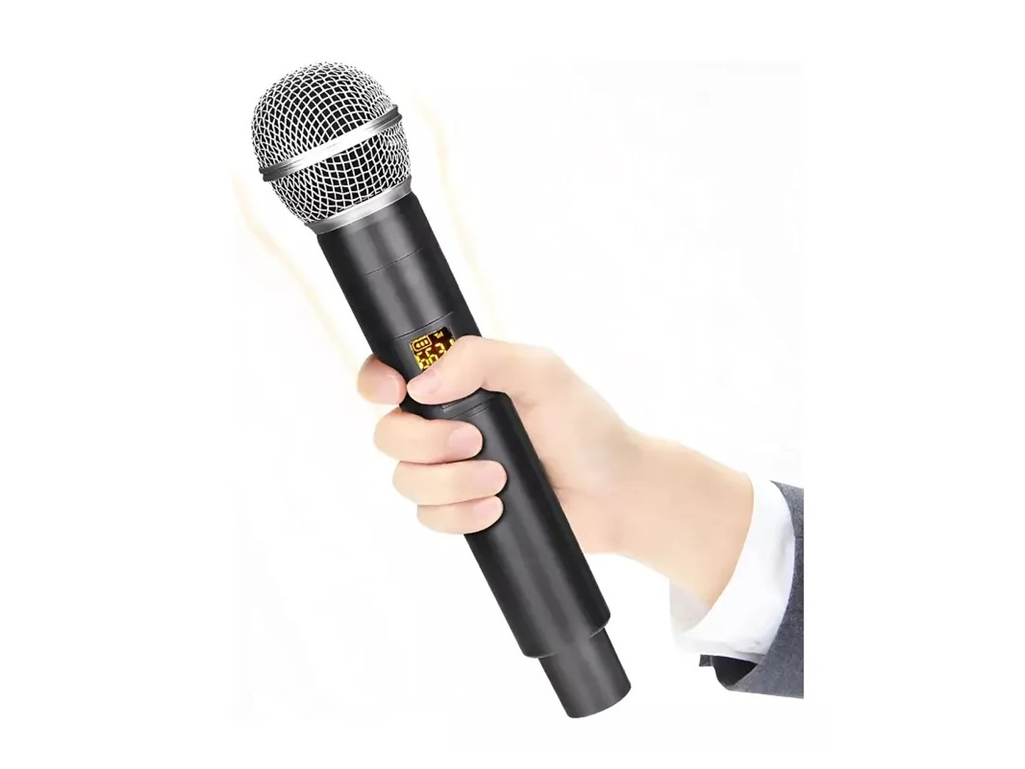 Kit 2 Micrófonos Inalámbricos UHF Recargables Philco WU519 3