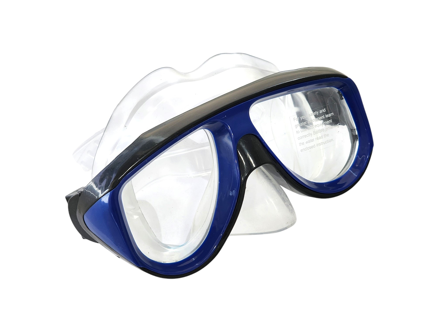 Kit de Buceo Snorkel y Mascara Antiparras DBG1013 Color Azul 1