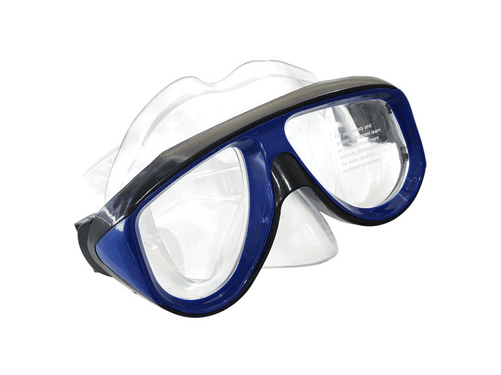 Kit de Buceo Snorkel y Mascara Antiparras DBG1013 Color Azul 1