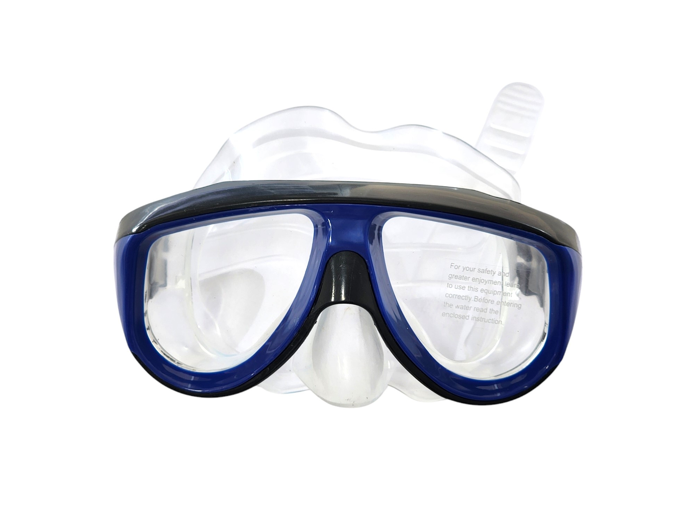 Kit de Buceo Snorkel y Mascara Antiparras DBG1013 Color Azul 2